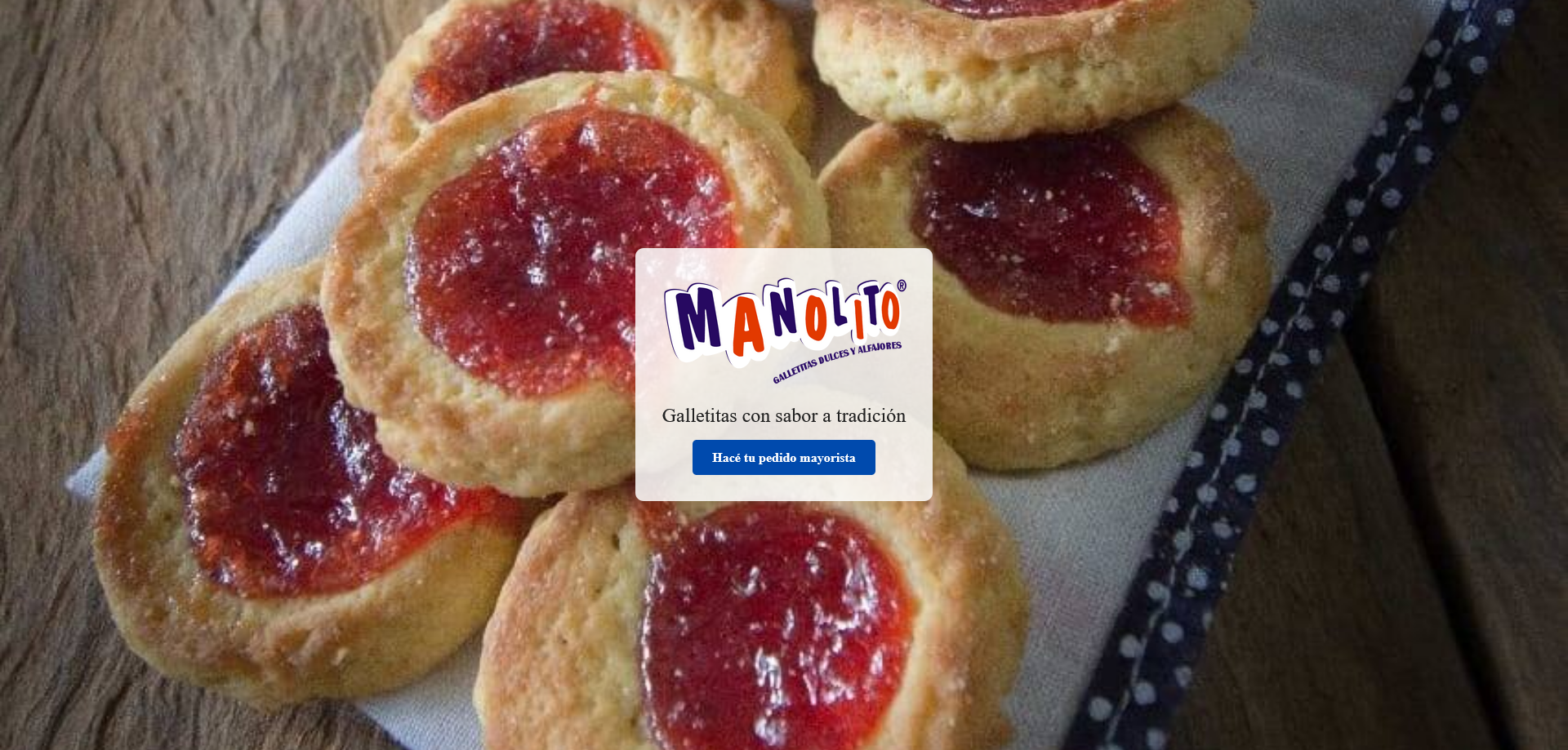 Landing page de Manolito
